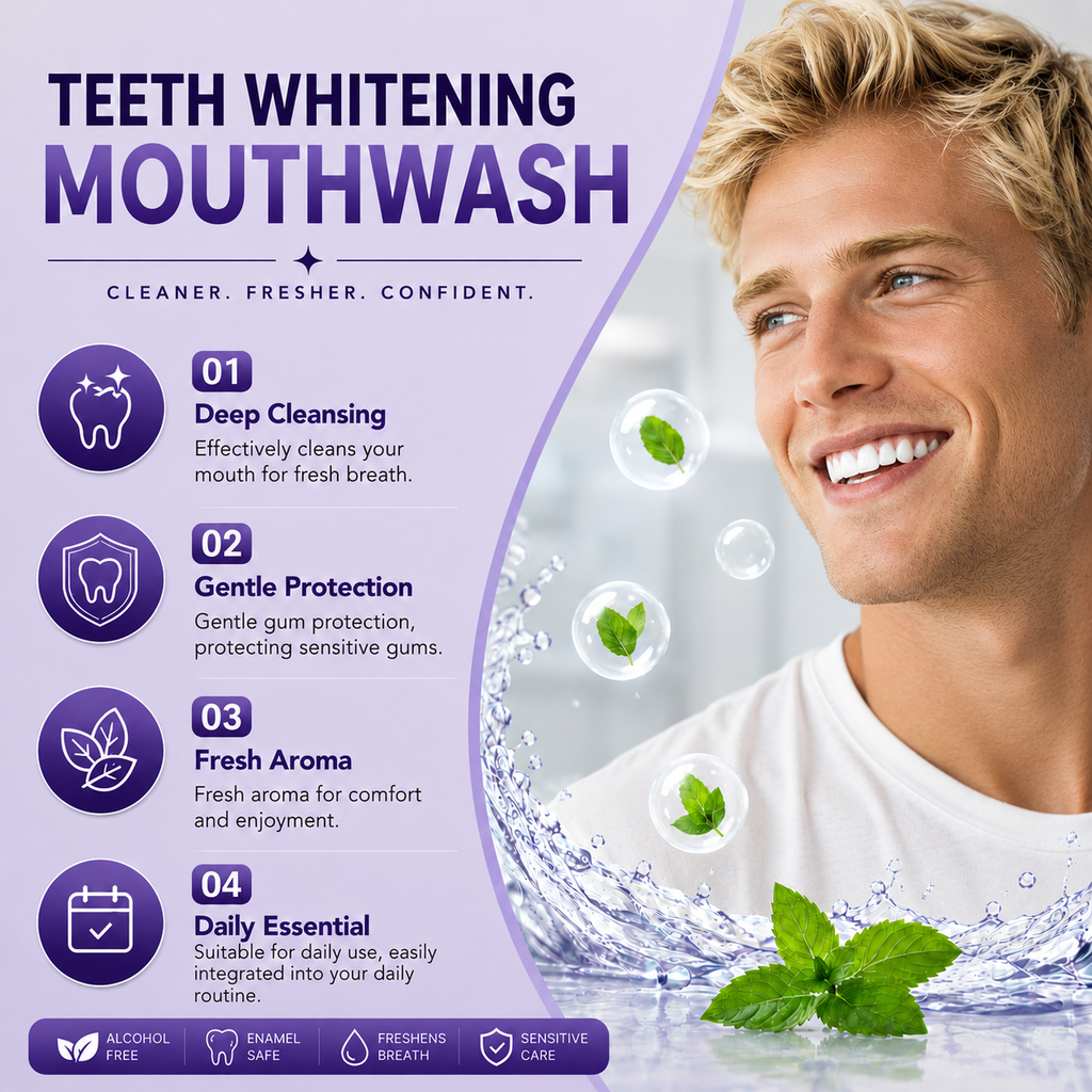Purple Mouthwash