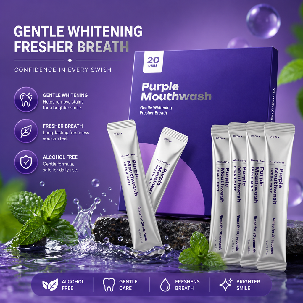 Purple Mouthwash