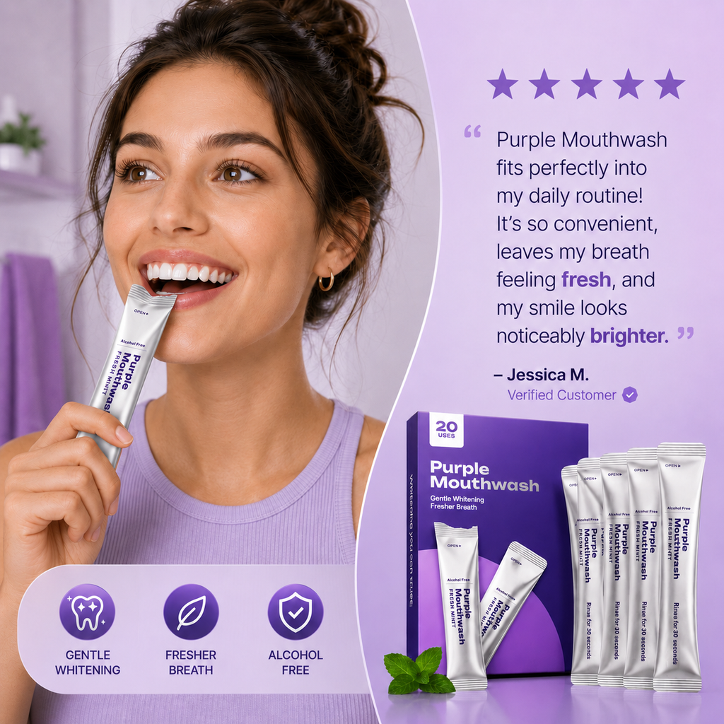 Purple Mouthwash