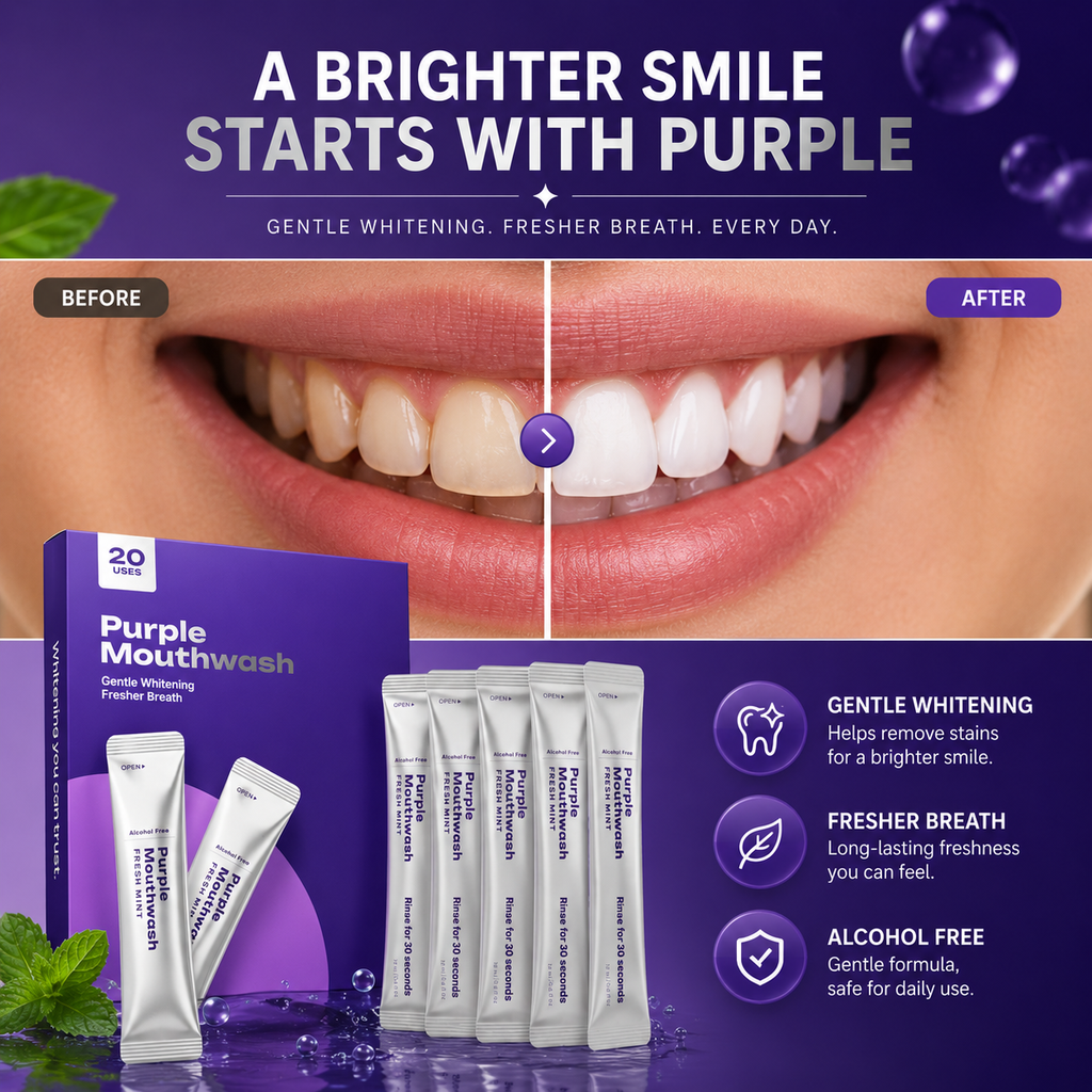 Purple Mouthwash