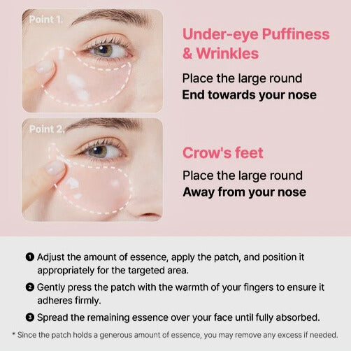 Hydrogel eye patches
