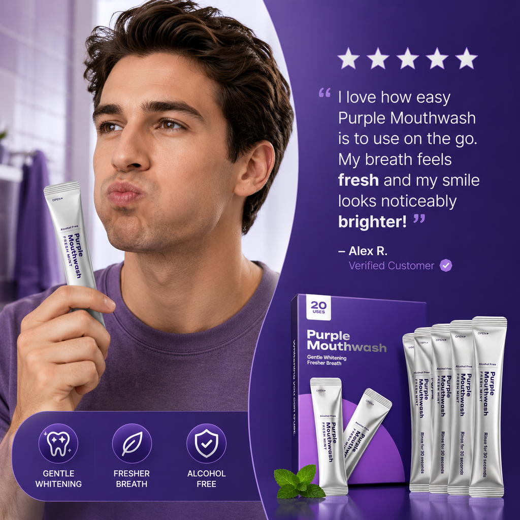Purple Mouthwash